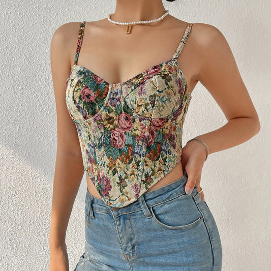 Serefina Women's New Street Vintage Flower Camisole