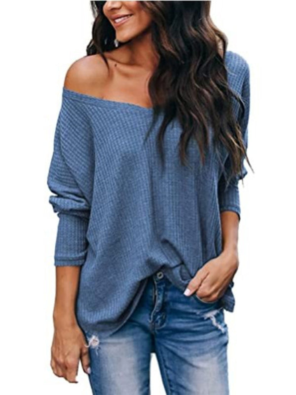 Tianna Fall Casual Bottomed Shirt Long Sleeve T-Shirt