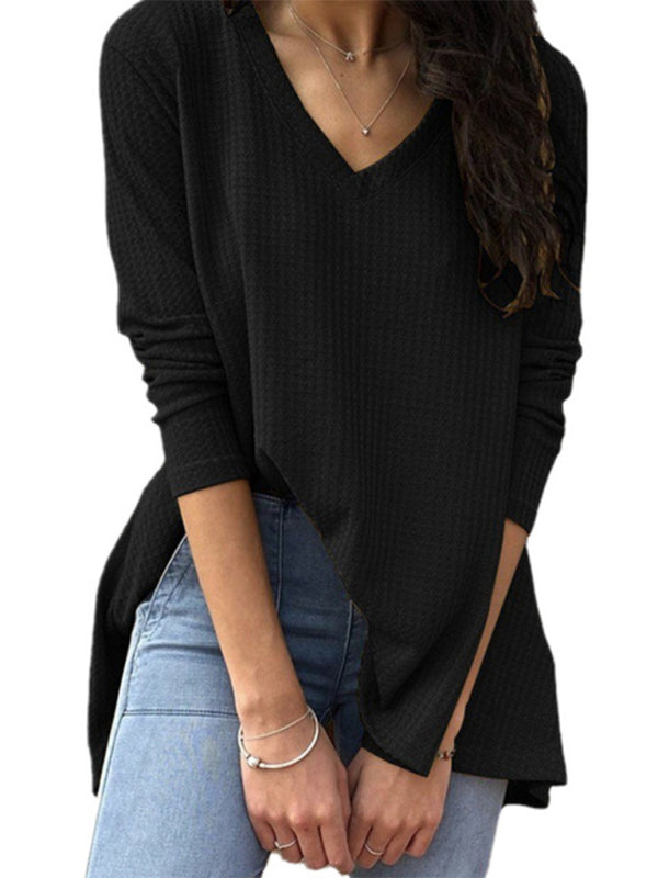 Tianna Fall Casual Bottomed Shirt Long Sleeve T-Shirt