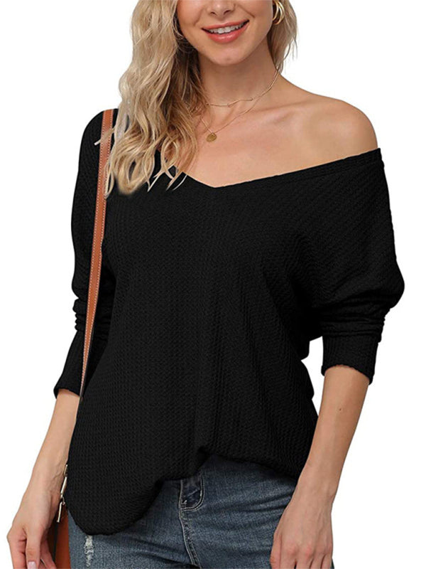 Tianna Fall Casual Bottomed Shirt Long Sleeve T-Shirt