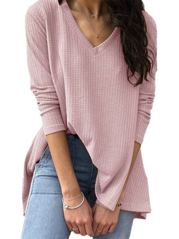 Tianna Fall Casual Bottomed Shirt Long Sleeve T-Shirt