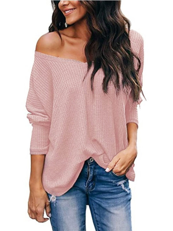 Tianna Fall Casual Bottomed Shirt Long Sleeve T-Shirt