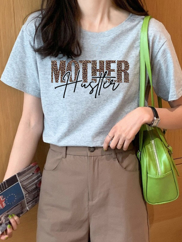 Calliope Mother Hustler Casual Printed T-Shirt