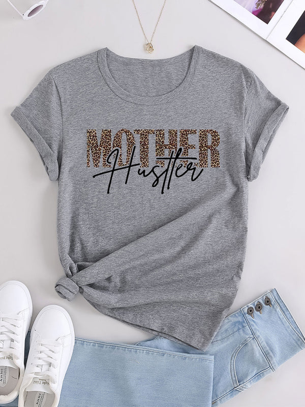 Calliope Mother Hustler Casual Printed T-Shirt