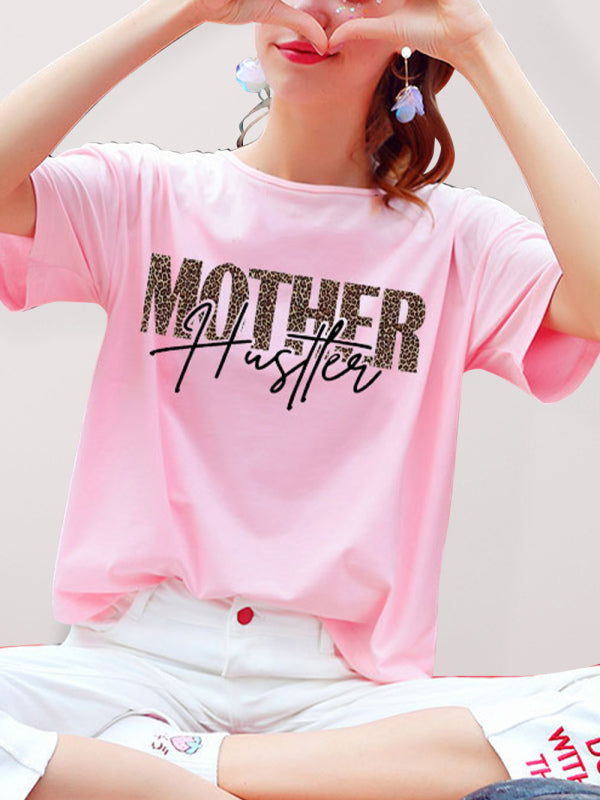 Calliope Mother Hustler Casual Printed T-Shirt