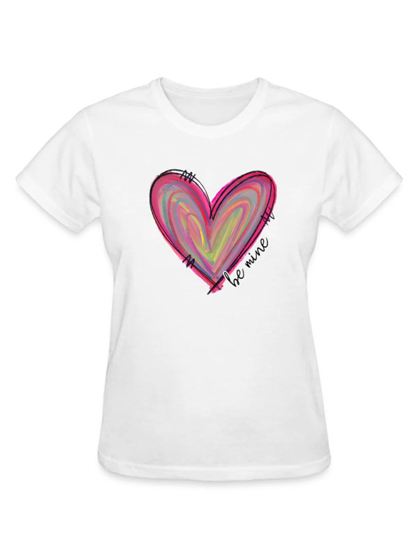 Alexa Women's New Slim Fit Short Sexy Hottie Valentine's Day T-Shirt