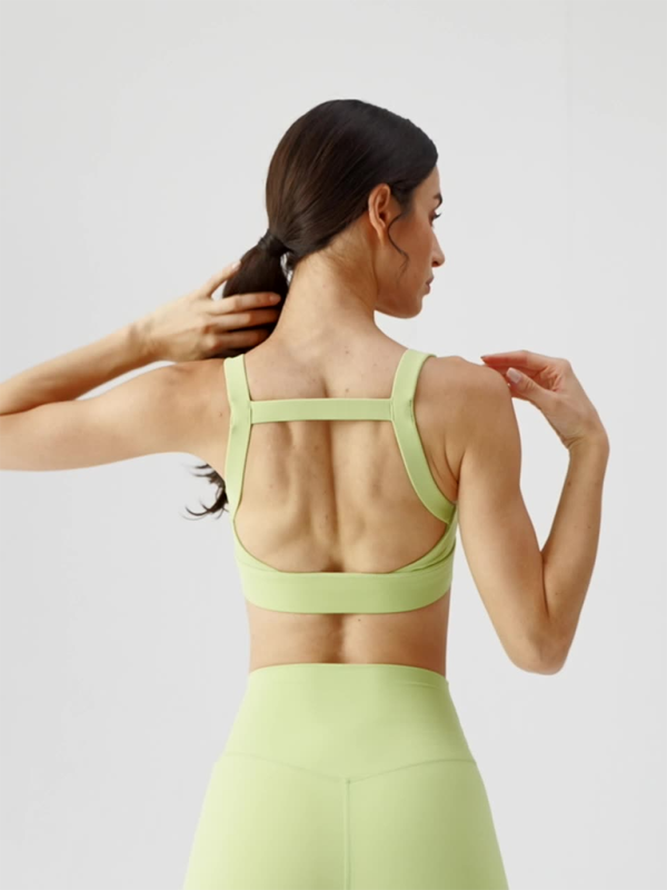 Marlee Anti-hunchback Posture Correction With Chest Pad Sports Bra Fitness Back Yoga Vest Bra