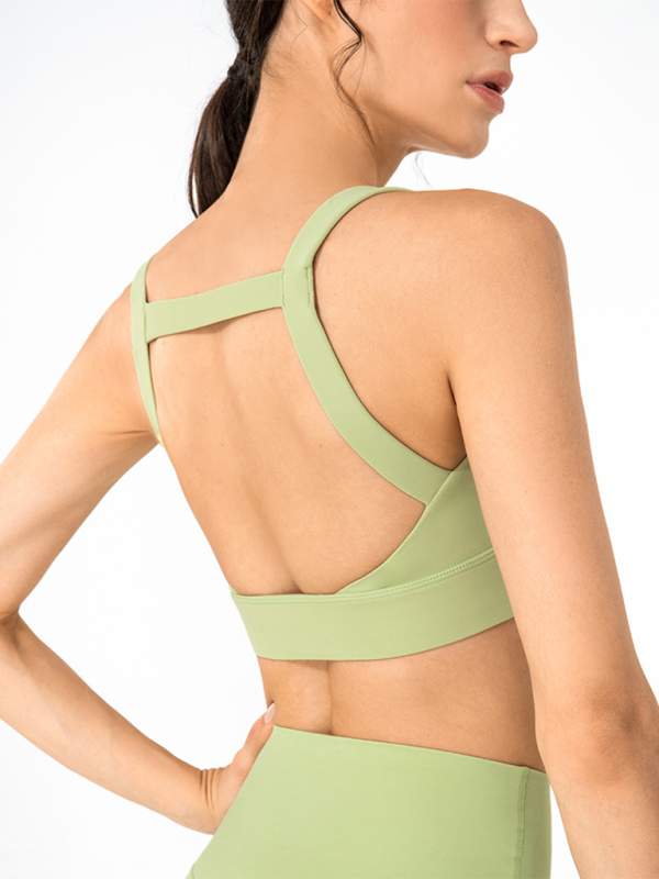 Marlee Anti-hunchback Posture Correction With Chest Pad Sports Bra Fitness Back Yoga Vest Bra