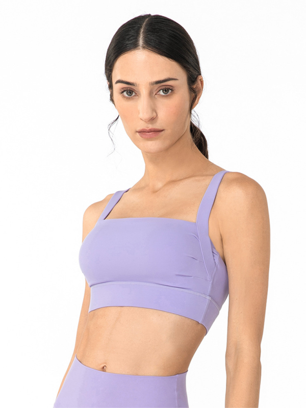 Marlee Anti-hunchback Posture Correction With Chest Pad Sports Bra Fitness Back Yoga Vest Bra