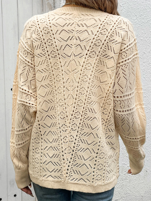 Katalina New Simple Thin Short Casual Wool Cardigan