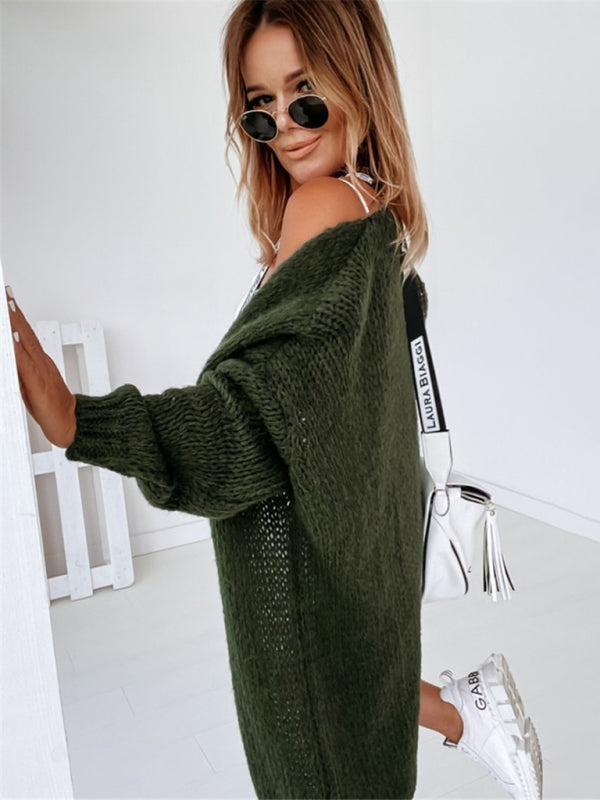 Sasha New Loose Knit Cardigan